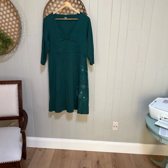 Horny Toad REI Green Dress Women’s L - Picture 1 of 7